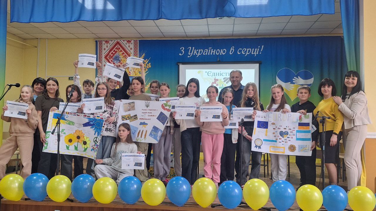 Ви зараз переглядаєте У закладах освіти області відзначено День Європи