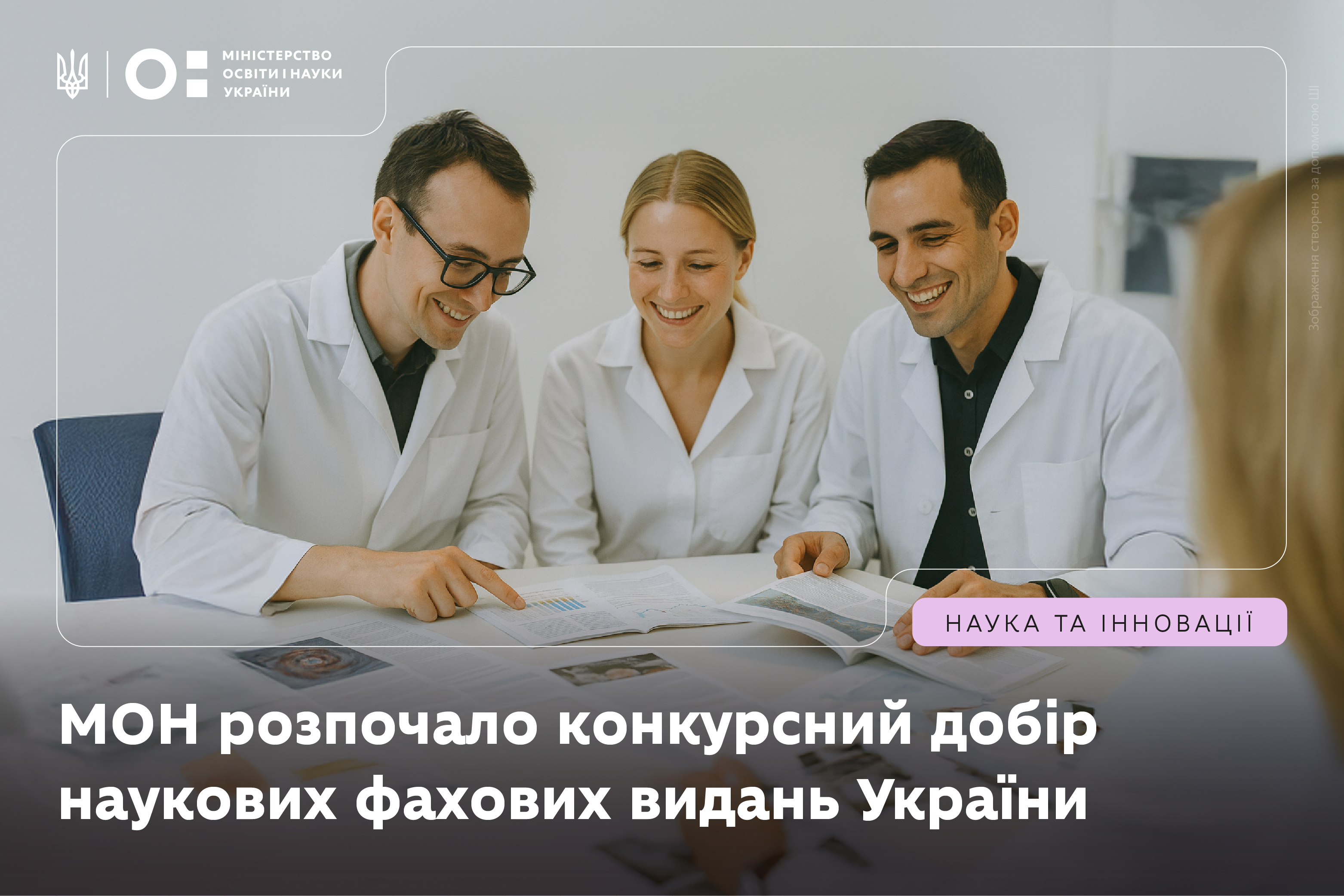 Ви зараз переглядаєте МОН оголосило перший конкурсний добір українських наукових фахових видань, індексованих у Scopus та/або Web of Science Core Collection