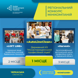 Детальніше про статтю У Черкаській області визначено переможців регіонального етапу учнівських мінікомпаній