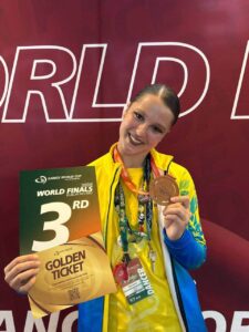 Детальніше про статтю Студентка Черкащини здобула «бронзу» чемпіонату світу Dance World Cup 2026